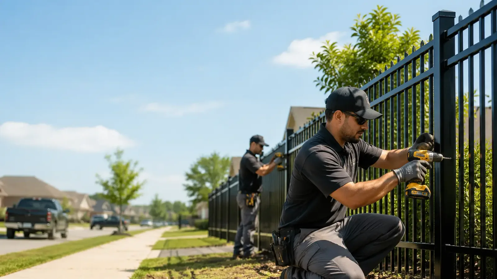 Metal Fence Installation in Goshen, KY